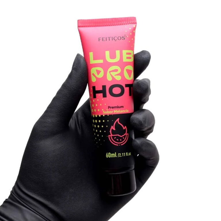 Lubrificante à base de água Beijável Hot Pro - Sabor Melancia - Imagem 4
