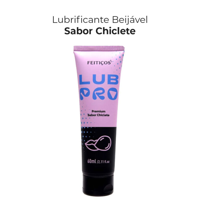 Lubrificante à base de água Beijável Pro - Sabor Chiclete - Imagem 3