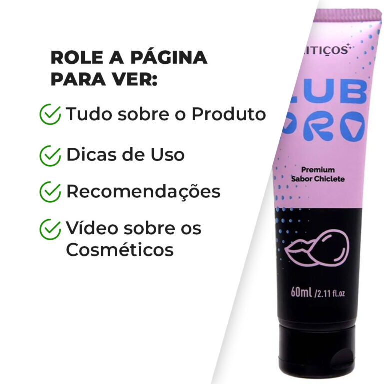 Lubrificante à base de água Beijável Pro - Sabor Chiclete - Imagem 5