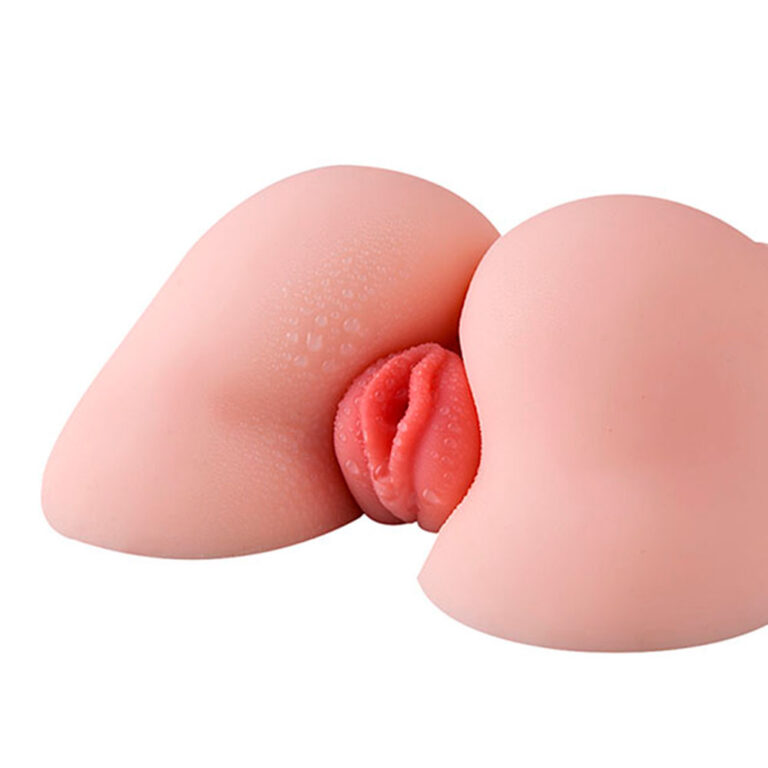 Masturbador masculino vagina e ânus, túnel interno texturizado 21cm x 18cm - Imagem 11