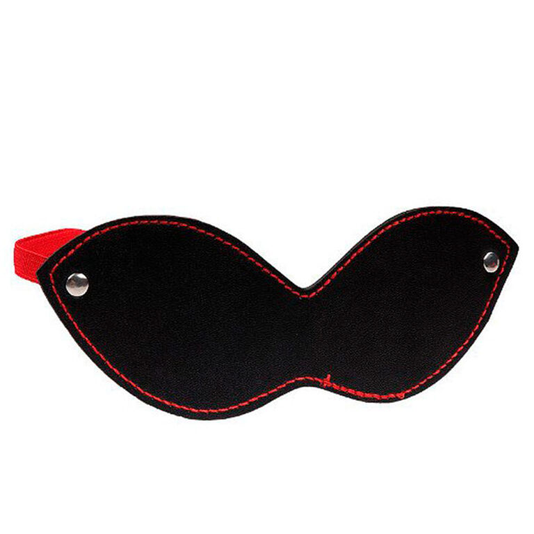 Kit Venda e Algemas com Corrente Preto e Vermelho - Imagem 12