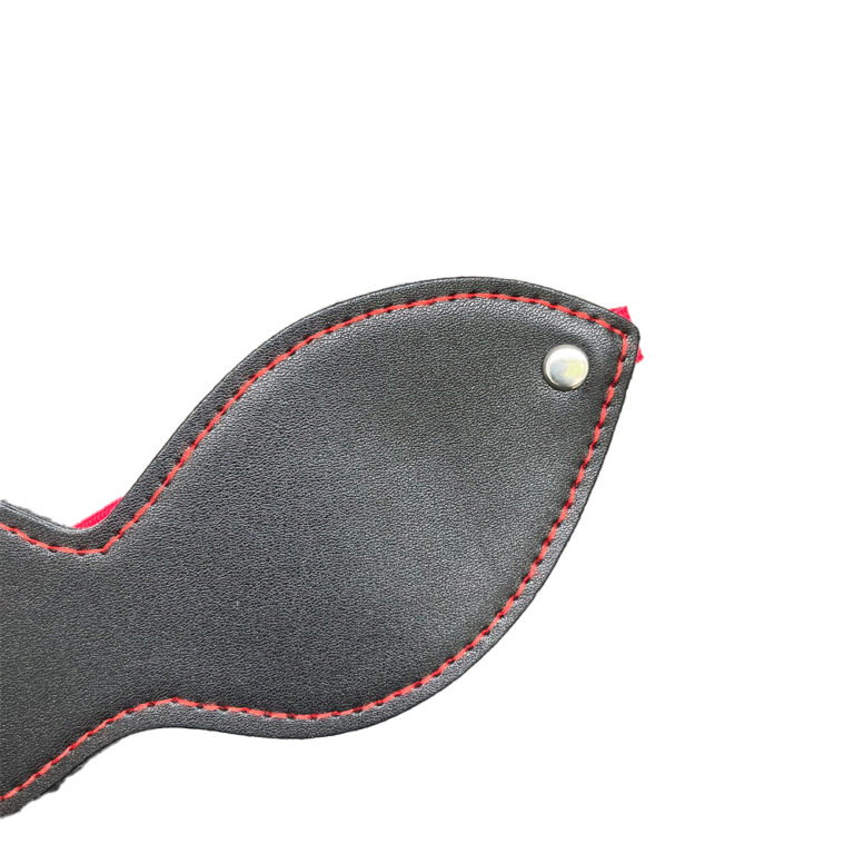 Kit Venda e Algemas com Corrente Preto e Vermelho - Imagem 13