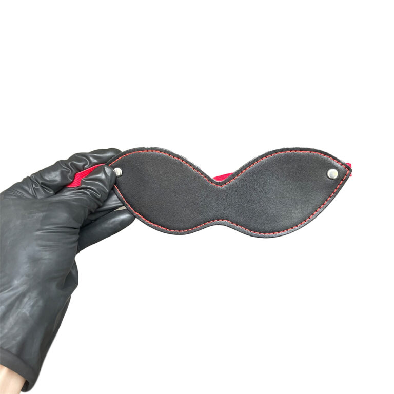 Kit Venda e Algemas com Corrente Preto e Vermelho - Imagem 15