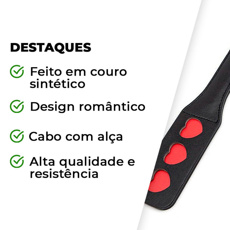 Chibata Palmatória 3 Corações - Imagem 4