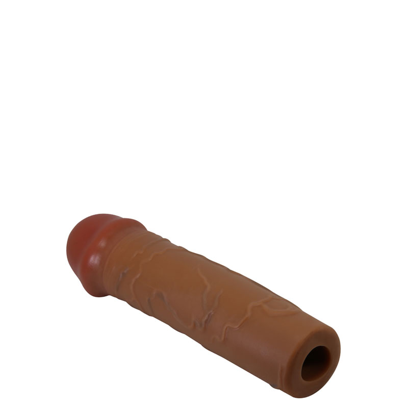 Capa Peniana 15cm x 3,5cm para Aumentar ou Engrossar o Pênis Transparente - Imagem 15