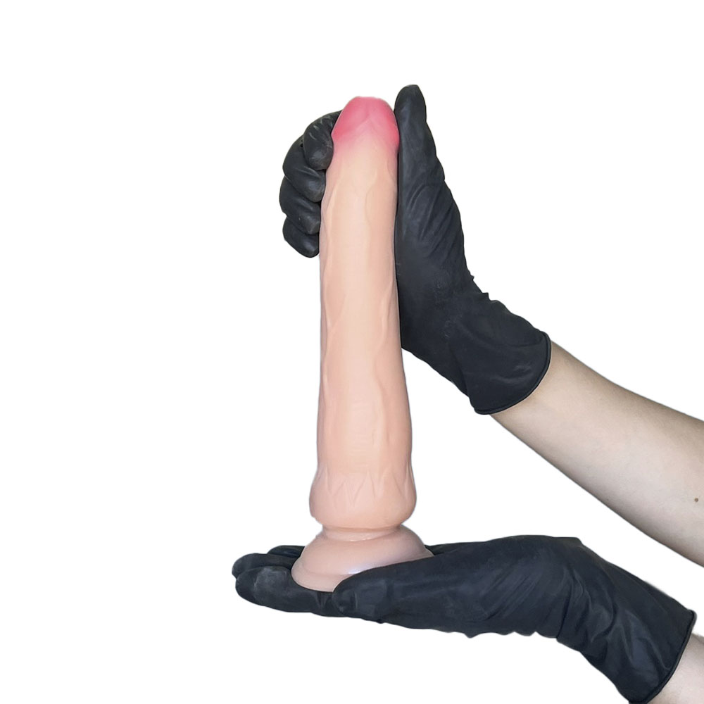 Pênis Realista Grande 22cm x 4cm Dupla Camada (Pele que estica) Bege - Imagem 8