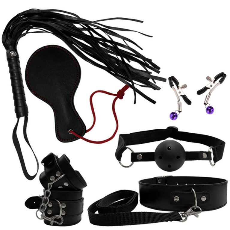 Kit Sado Iniciante com 6 itens Preto