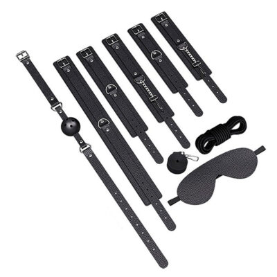 Kit Sado Iniciante com 6 itens Preto