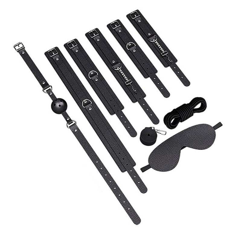 Kit Sado Iniciante com 6 itens Preto