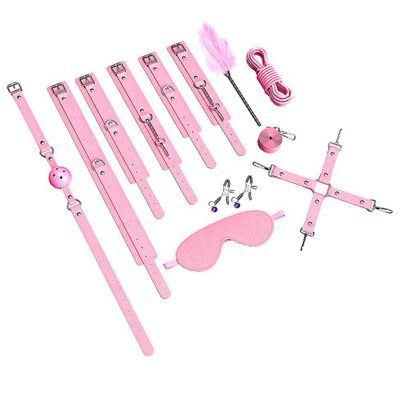 Kit Sado Iniciante 9 itens Rosa