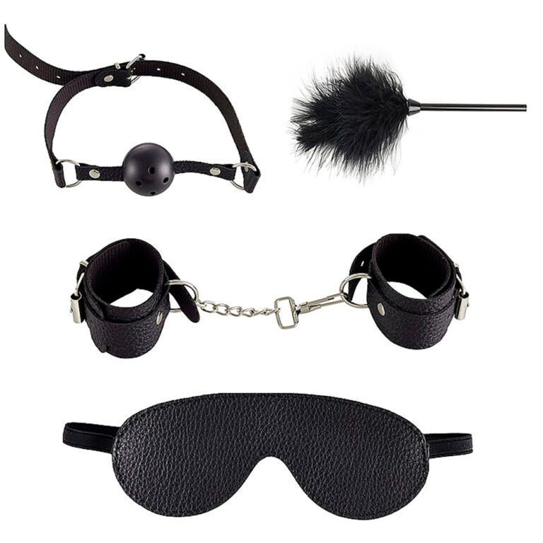 Kit Sado Iniciante com 4 itens Preto