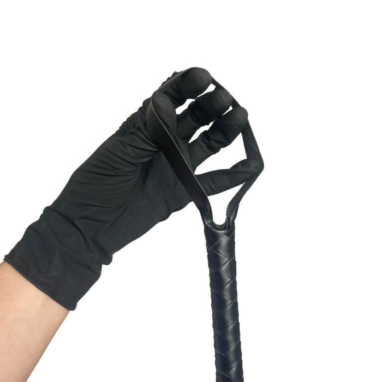 Chicote Trançado Preto 170cm - Imagem 9