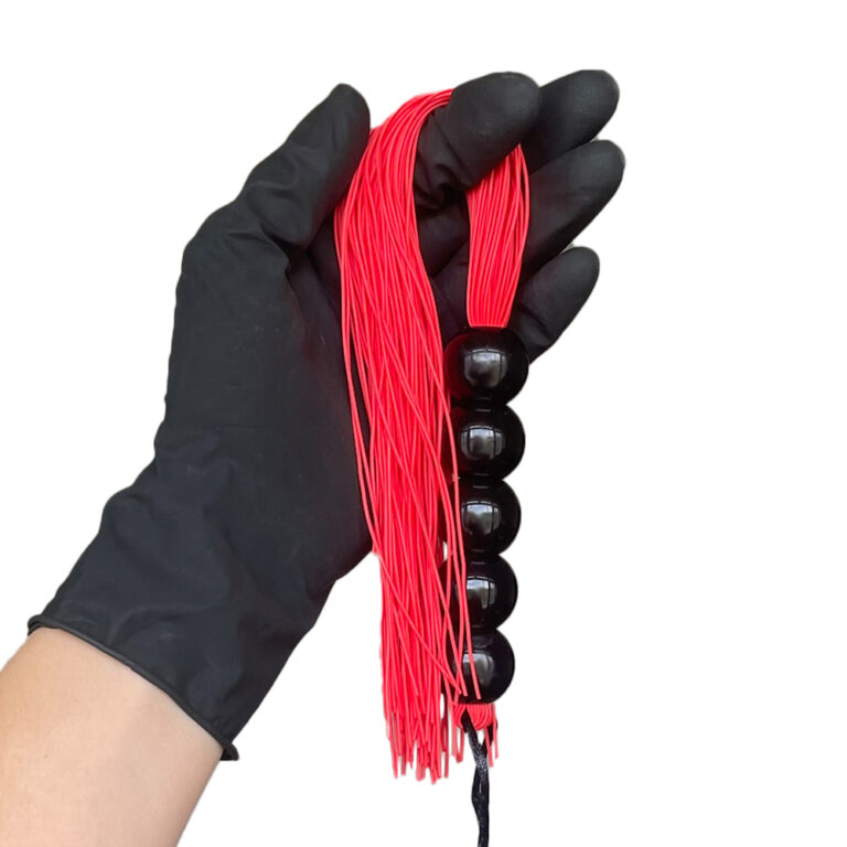 Kit Sado em Renda com 3 itens Preto e Vermelho - Imagem 12