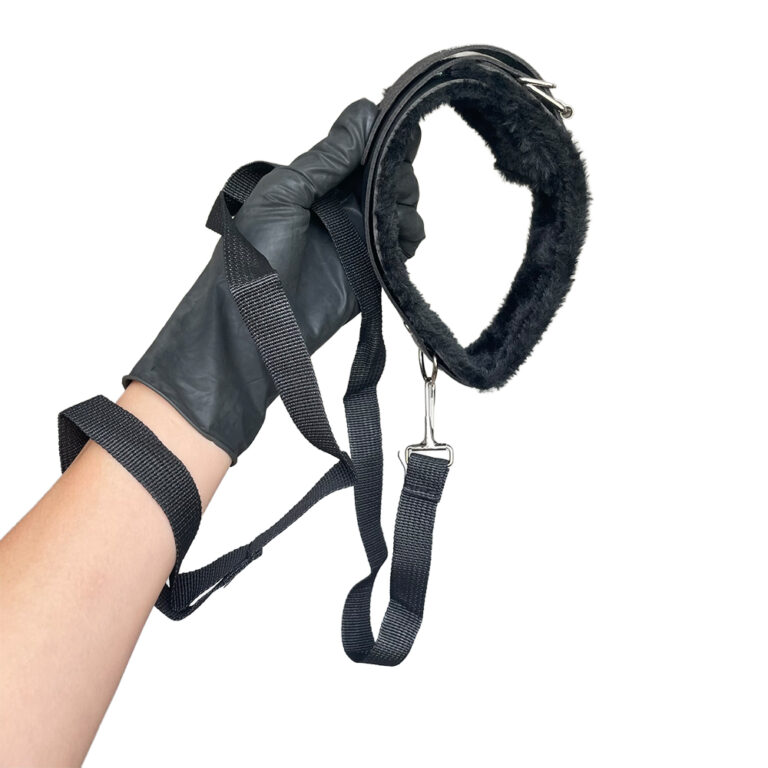 Kit Sado em Pelúcia e Fivelas com 9 itens Preto - Imagem 15