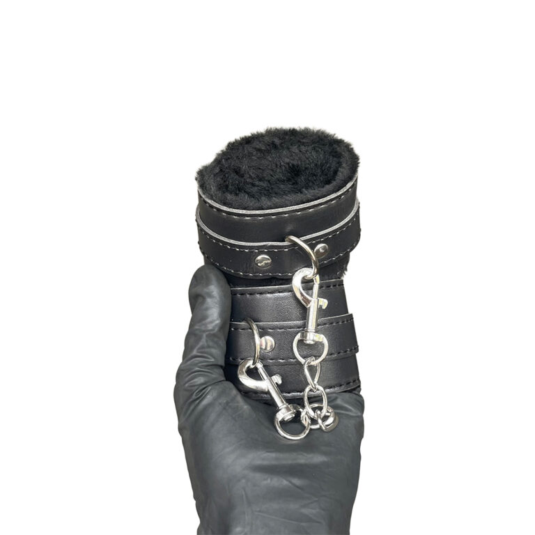 Kit Sado em Pelúcia com 7 itens Preto - Imagem 26