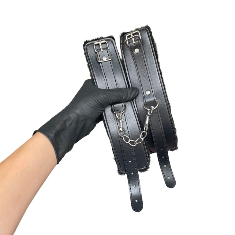 Kit Sado em Pelúcia com 7 itens Preto - Imagem 7