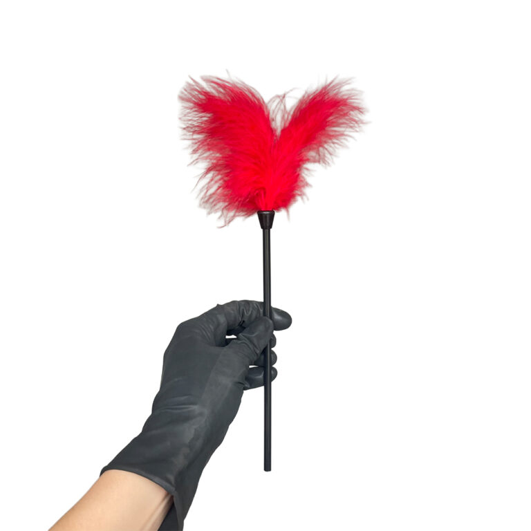 Kit Sado em Pelúcia e Fivelas com 9 itens Vermelho - Imagem 10