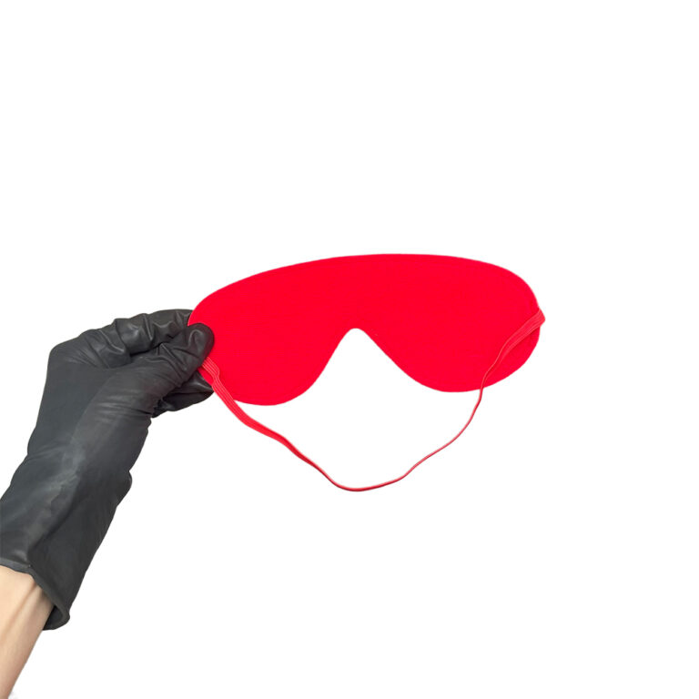 Kit Sado em Pelúcia e Fivelas com 9 itens Vermelho - Imagem 12