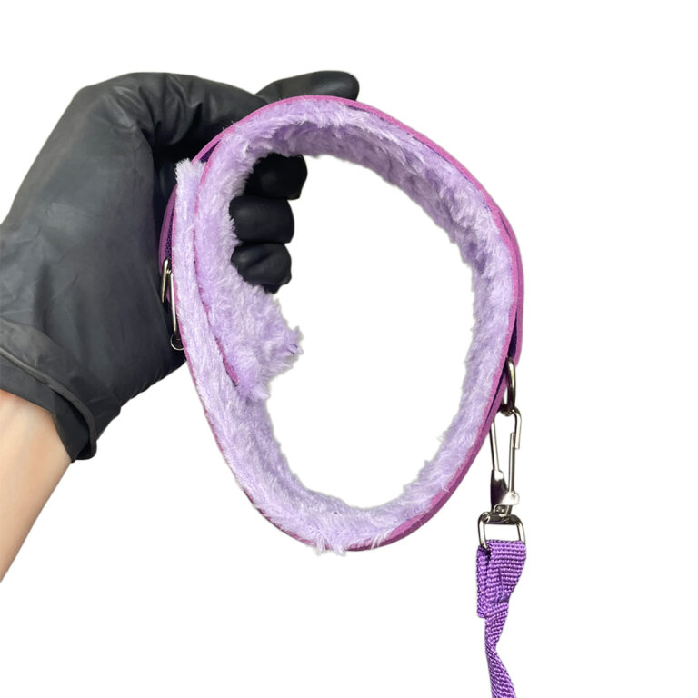 Kit Sado em Pelúcia e Fivelas com 9 itens Roxo - Imagem 13