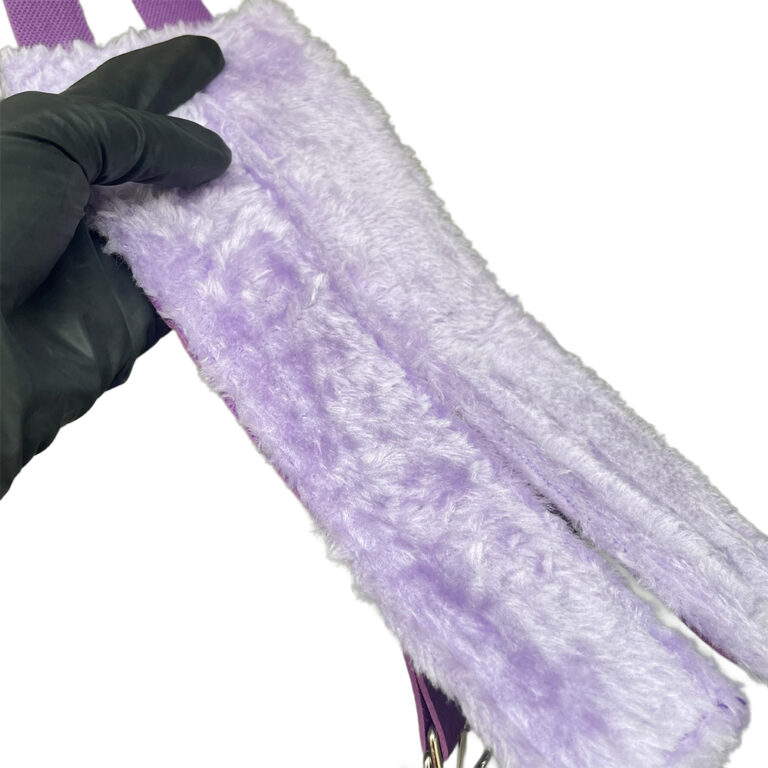 Kit Sado em Pelúcia e Fivelas com 9 itens Roxo - Imagem 9