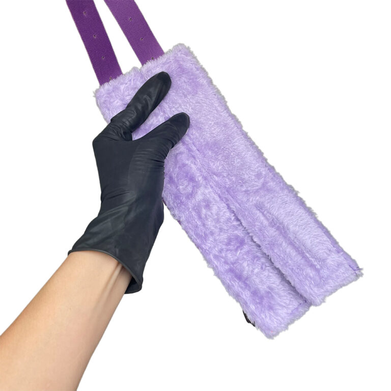 Kit Sado em Pelúcia e Fivelas com 9 itens Roxo - Imagem 8