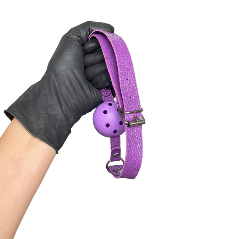 Kit Sado em Pelúcia e Fivelas com 9 itens Roxo - Imagem 26