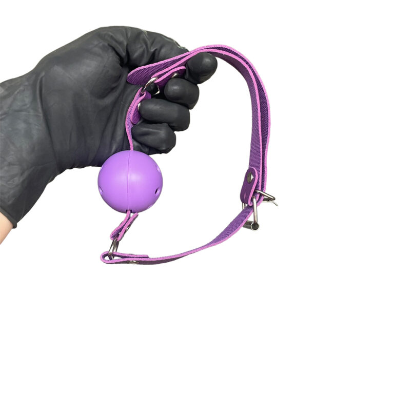 Kit Sado em Pelúcia e Fivelas com 9 itens Roxo - Imagem 27