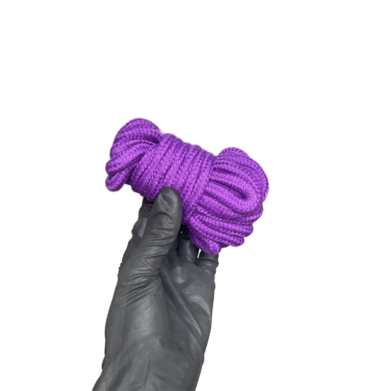 Kit Sado em Pelúcia e Fivelas com 9 itens Roxo - Imagem 10