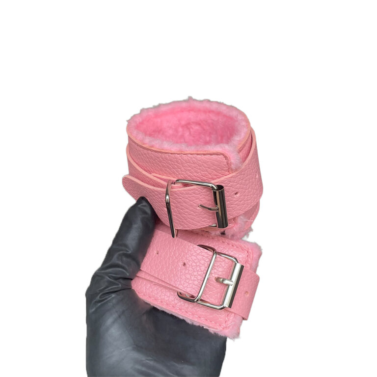Kit Sado em Pelúcia e Fivelas com 9 itens Rosa - Imagem 21