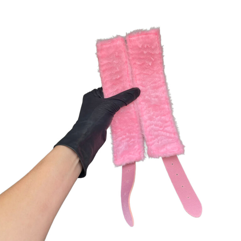 Kit Sado em Pelúcia e Fivelas com 9 itens Rosa - Imagem 8