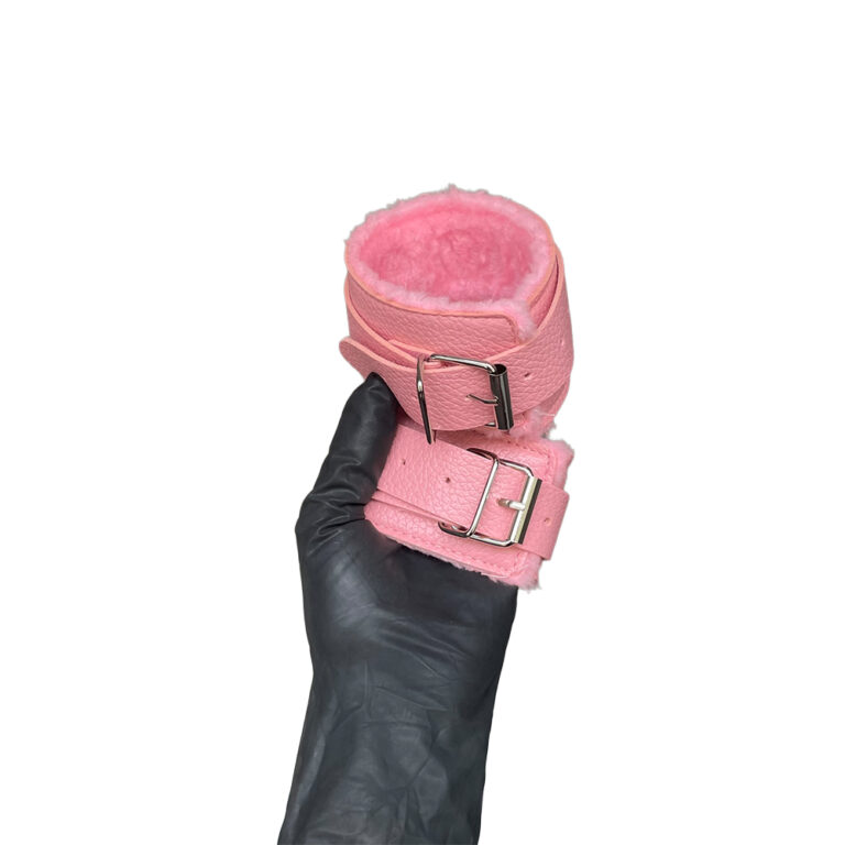 Kit Sado em Pelúcia e Fivelas com 9 itens Rosa - Imagem 24