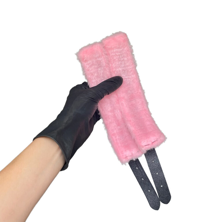 Kit Sado Pelúcia e Fivelas com 6 itens Preto e Rosa - Imagem 26
