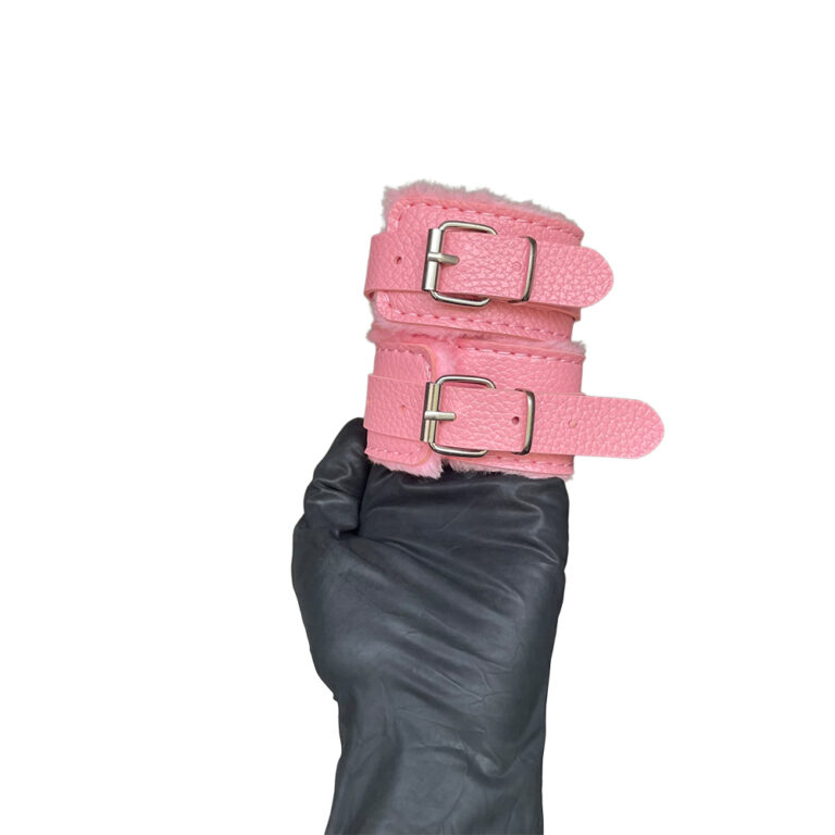 Kit Sado Pelúcia e Fivelas com 6 itens Rosa - Imagem 5