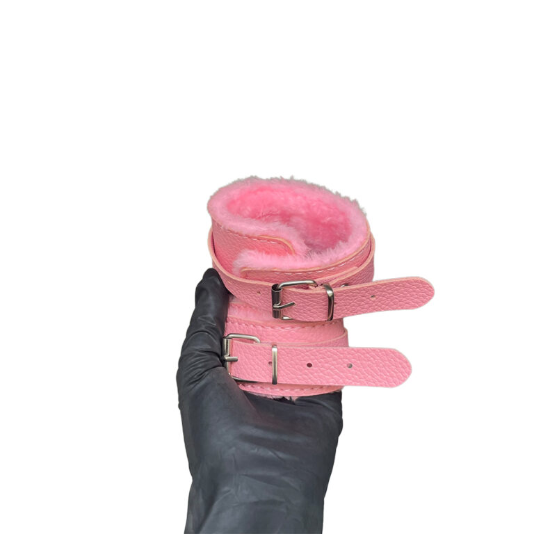 Kit Sado Pelúcia e Fivelas com 6 itens Rosa - Imagem 6