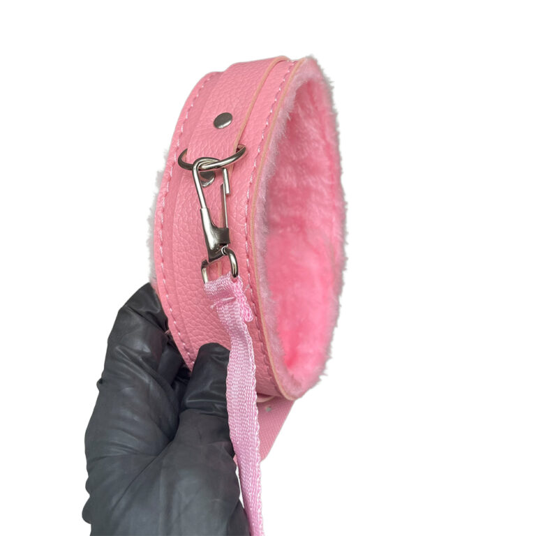 Kit Sado Pelúcia e Fivelas com 6 itens Rosa - Imagem 14