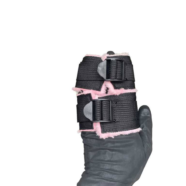Kit Sado em Pelúcia com 9 itens Preto e Rosa - Imagem 32