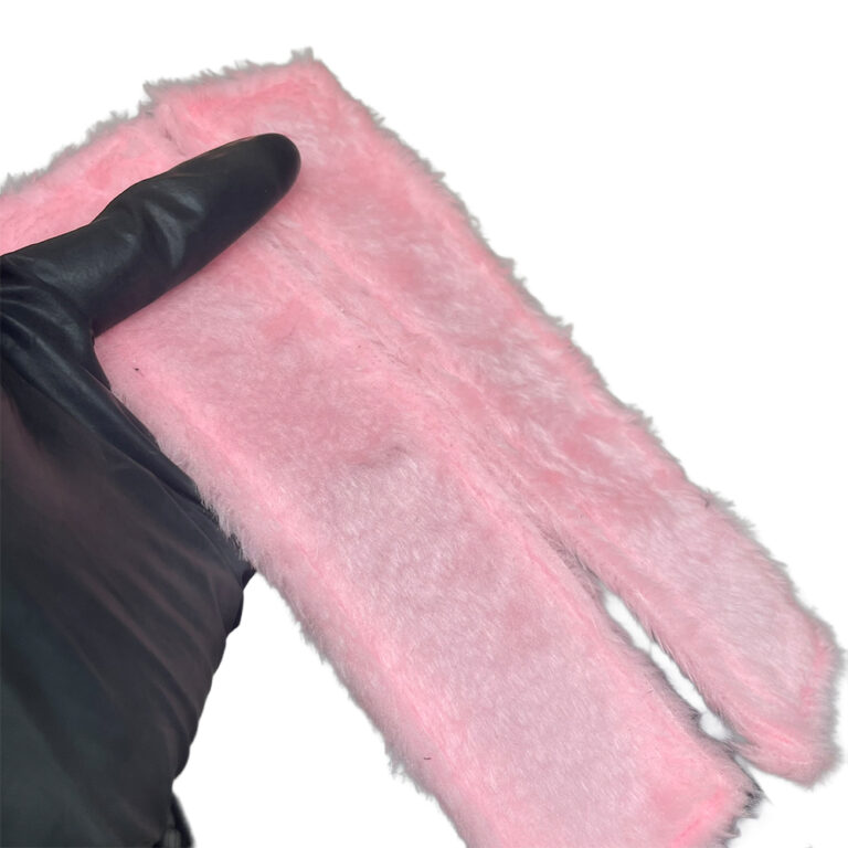 Kit Sado em Pelúcia com 9 itens Preto e Rosa - Imagem 36
