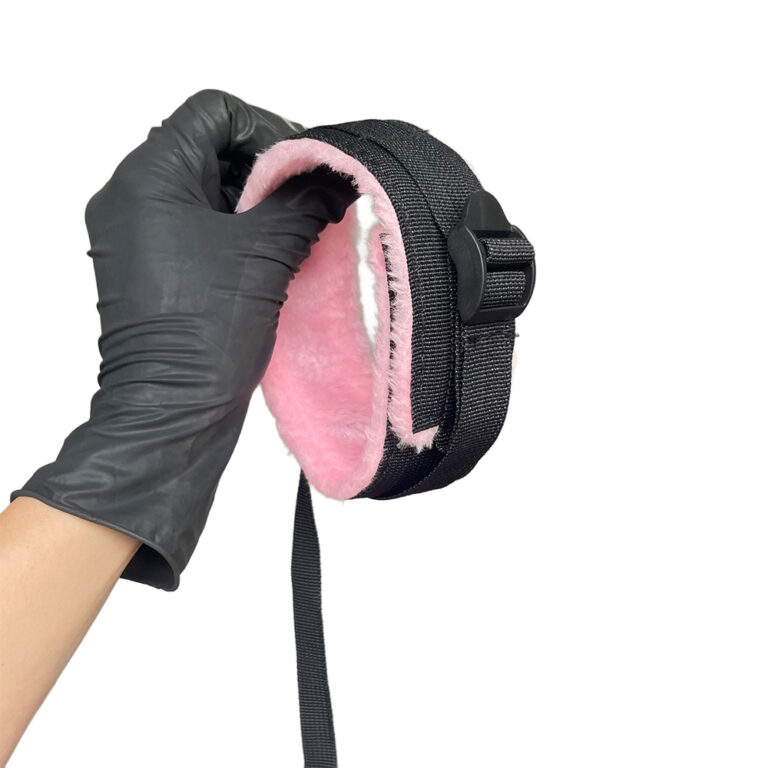 Kit Sado em Pelúcia com 9 itens Preto e Rosa - Imagem 23