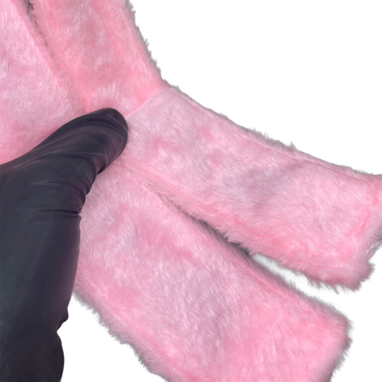 Kit Sado em Pelúcia e Velcro com 6 itens Preto e Rosa - Imagem 24