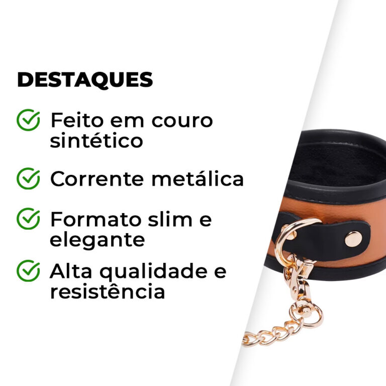 Tornozeleira com Correntes - Imagem 4