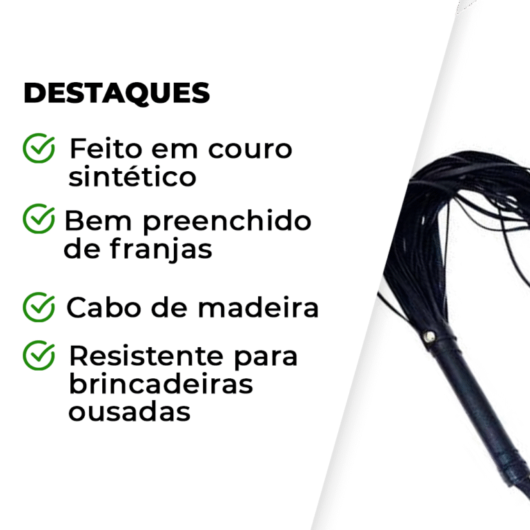 Chicote com Tiras 48cm - Imagem 3