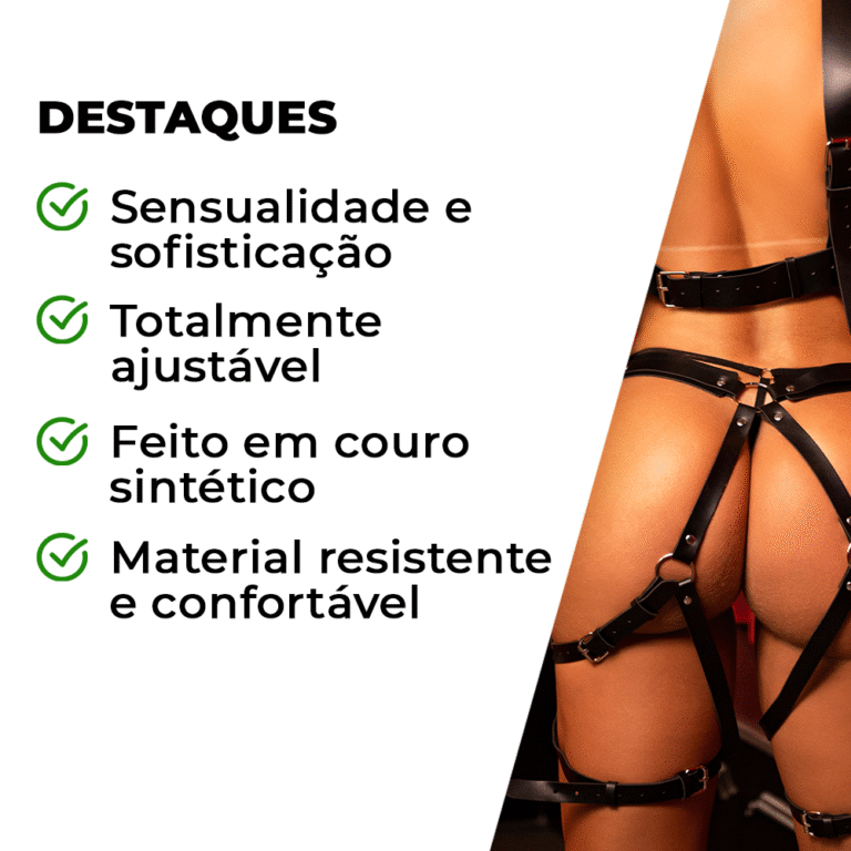2 Arreios: Pernas e Busto com algemas - Imagem 4