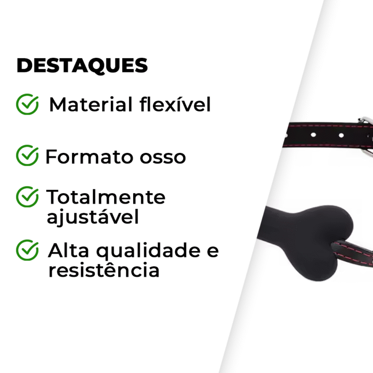 Mordaça formato Ossinho - Imagem 4