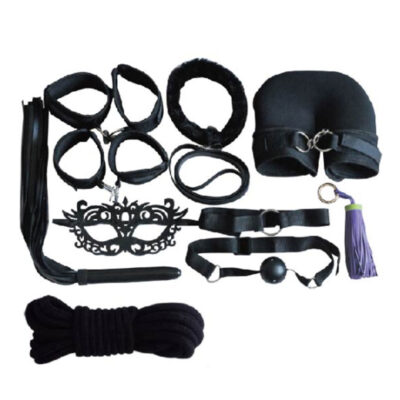Kit Sado Preto com 10 Itens