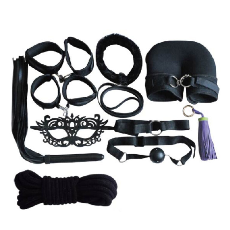 Kit Sado Preto com 10 Itens
