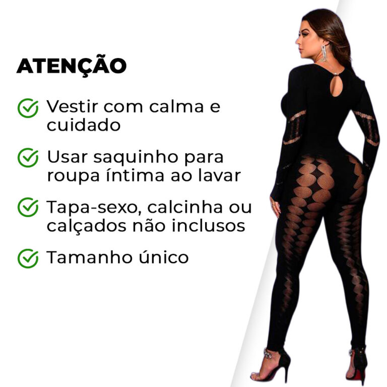 Macacão com Abertura no Decote - Imagem 8