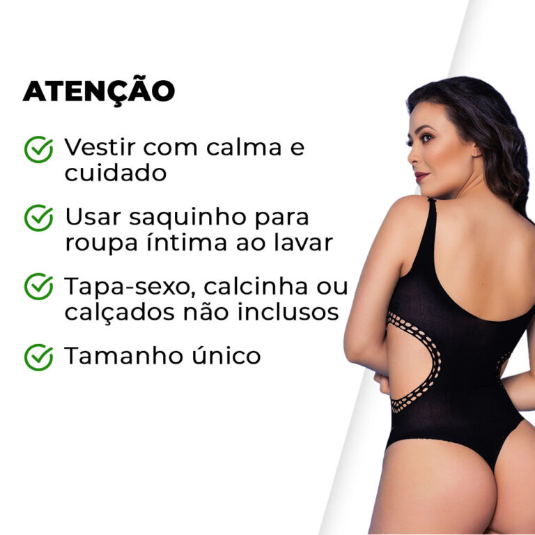 Body com Aberturas Laterais - Imagem 6