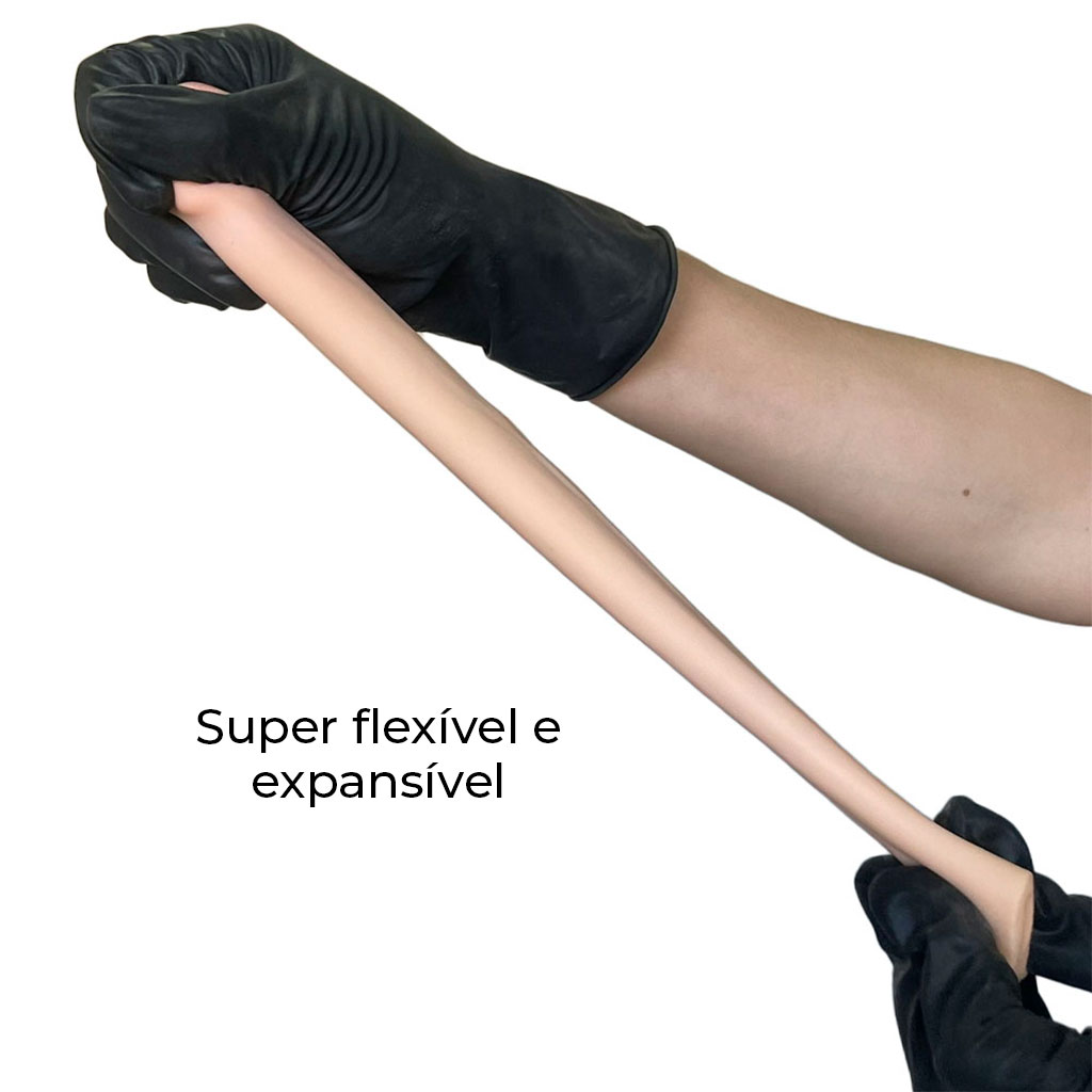 Capa Peniana 15cm x 4cm para Aumentar ou Engrossar o Pênis Bege - Imagem 6