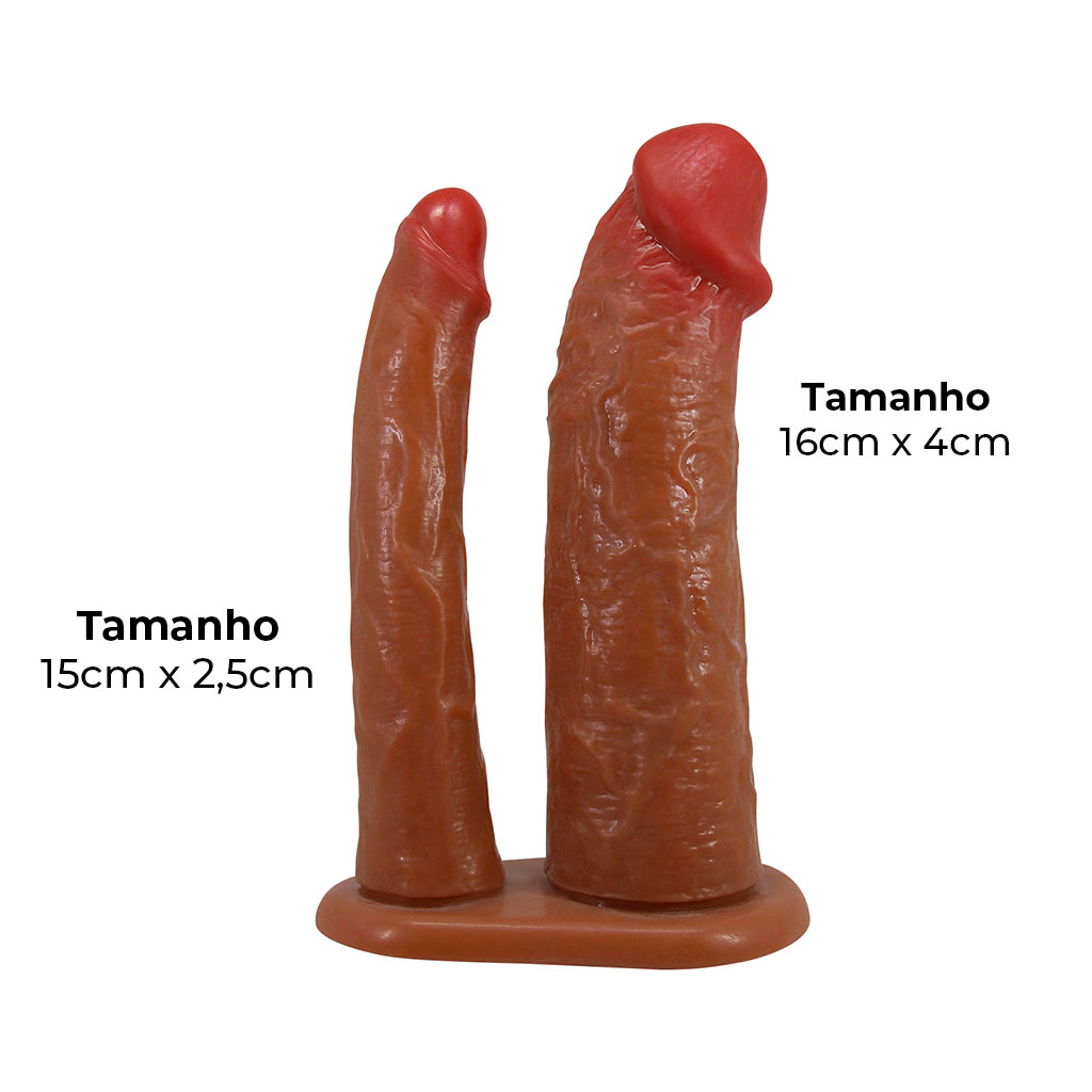 Cinta Peniana com Capa Para Dupla Penetração Na Mulher - Imagem 3