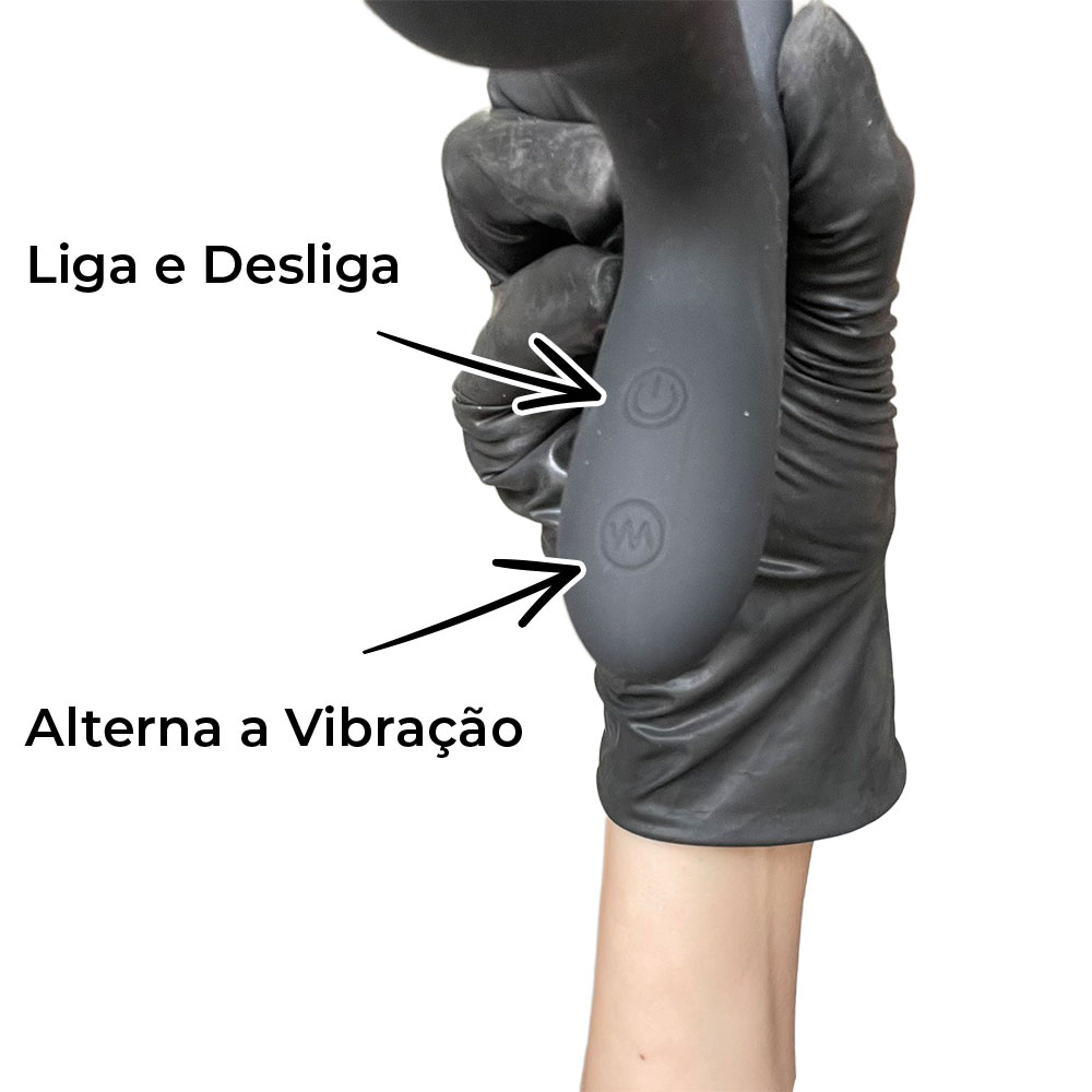 Massageador de Próstata com Vibração Recarregável - Imagem 7